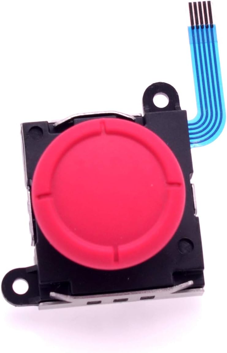 for Nintendo Switch | Lite | OLED - Red Analog Joy-Con Thumb Stick Replacement