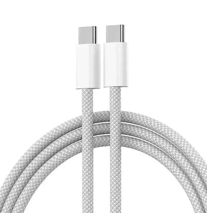 for Apple iPhone 17 | 16 | 15 - Woven 60W PD USB-C Fast Charge & Data Sync Cable