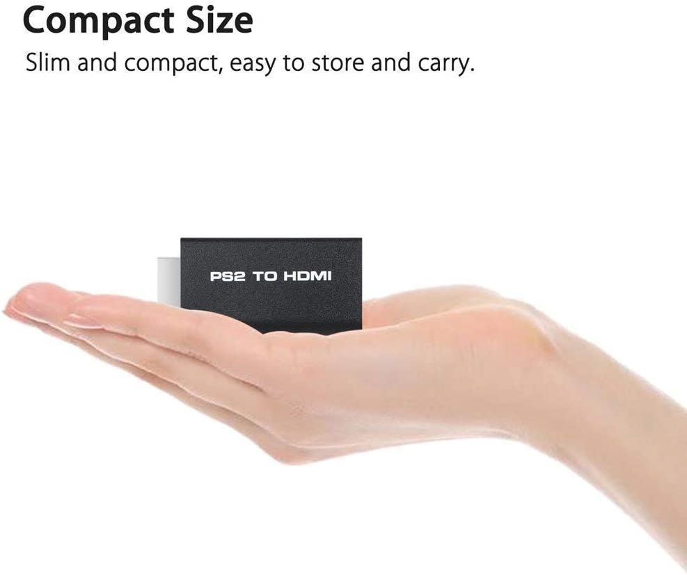 for Playstation 2 - PS2 to HDMI Adapter Converter Output 1080P TV (Read Listing)