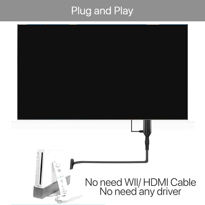 for Nintendo Wii - Wii to HDMI TV Converter Adapter Cable 720p 1080p PAL UK