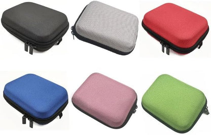 for GBA SP | RG34XXSP - Nylon Hard Travel Carry Pouch Protective Storage Case