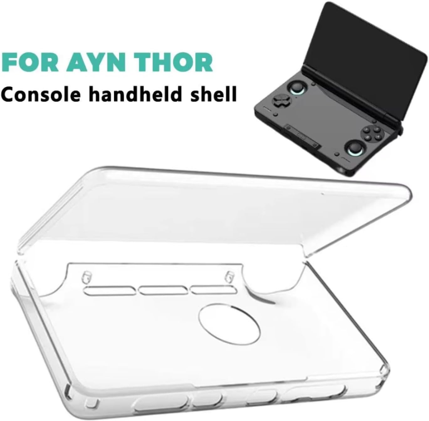 for AYN Thor - Clear Snap On TPU Hard Protective Shell Armour Case Cover | FPC