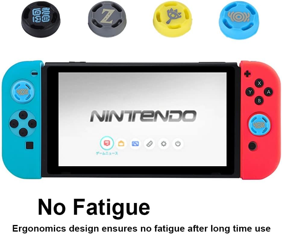 for Switch | Lite | OLED - Zelda Silicone Thumb Stick Grip Cover Caps | FPC