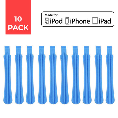 for iPhone iPad Smartphone - 10x Plastic Spudger Screen Opening Pry Repair Tool