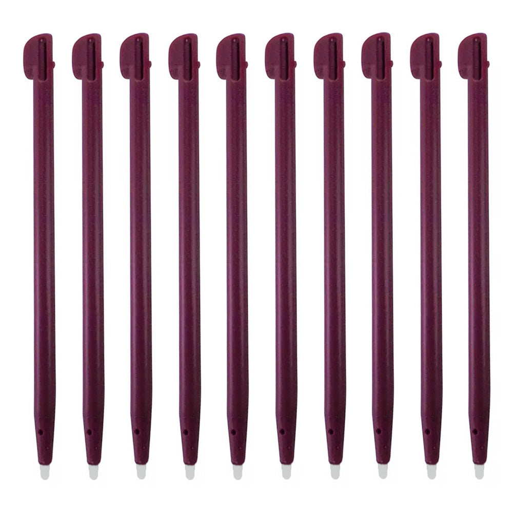 for Nintendo DSi XL - 10x Wine Red Replacement Stylus Touch Screen Pen (NDSi XL)