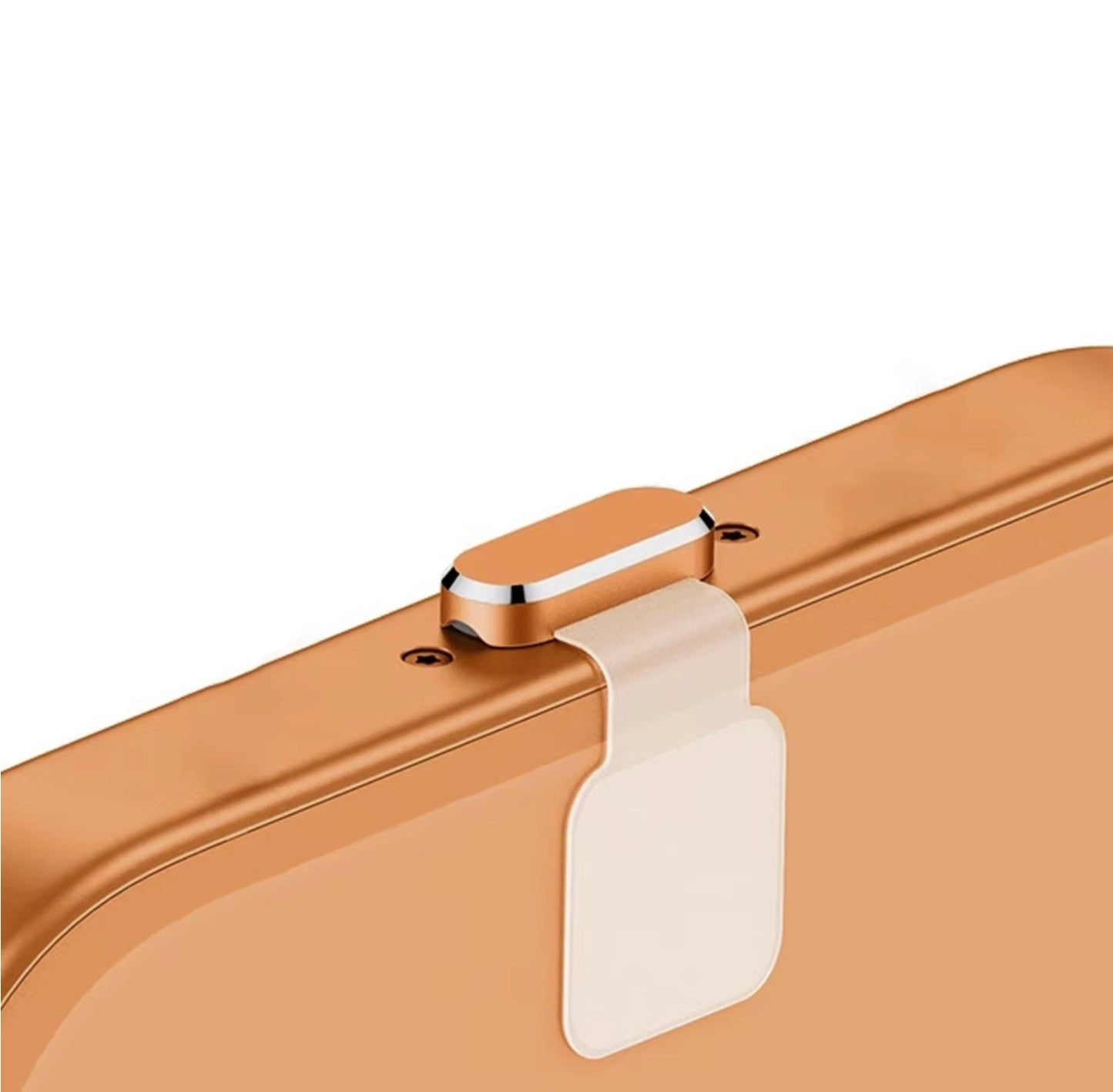 Metal & Silicone USB-C Self-Adhesive Charging Port Dust Plug Cover for iPhone 17
