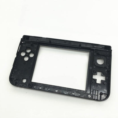 for Nintendo 3DS XL - Black Mid Hinge Frame Housing Shell Part | FPC