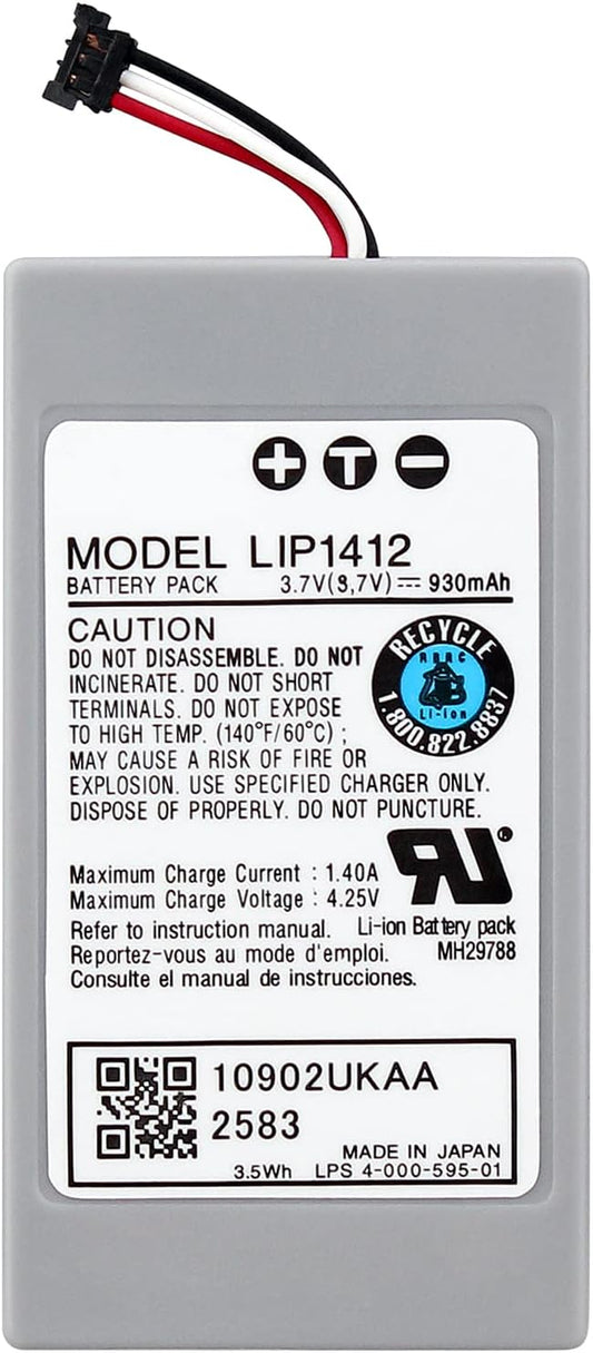 for Sony PSP GO - Battery Replacement LIP1412 930mAh 3.7v | FPC
