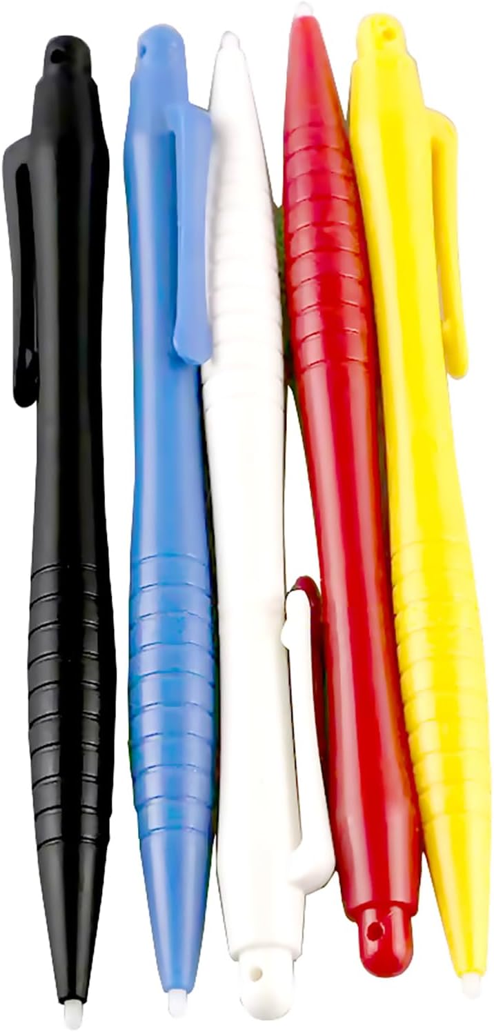 for 3DS 2DS XL DS - 2x Large Big Ergonomic Stylus Pen with Ribbed Handle | FPC