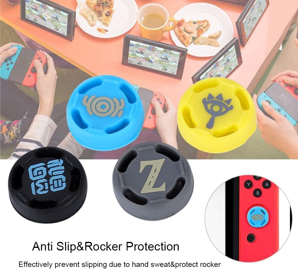for Switch | Lite | OLED - Zelda Silicone Thumb Stick Grip Cover Caps | FPC