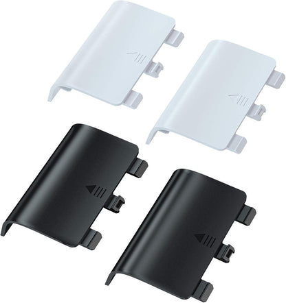 for Xbox Series S|X Controllers - Battery Back Cover Door (Black/White/1/2/4/8)