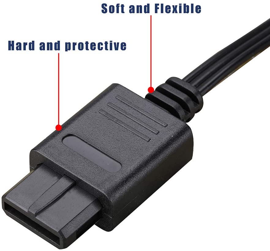 for Nintendo SNES | GameCube | N64 - RCA AV TV Audio Video Cable Lead | FPC