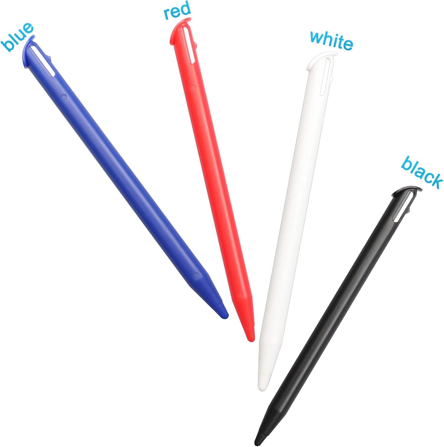 for Nintendo NEW 3DS XL - 4 Pack of Colour Touch Screen Stylus Pens | FPC
