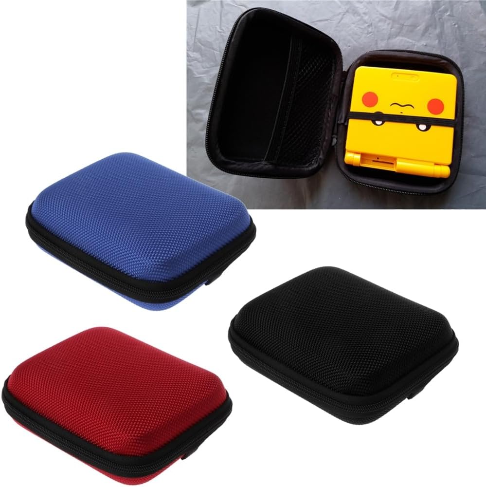 for GBA SP | RG34XXSP - Nylon Hard Travel Carry Pouch Protective Storage Case
