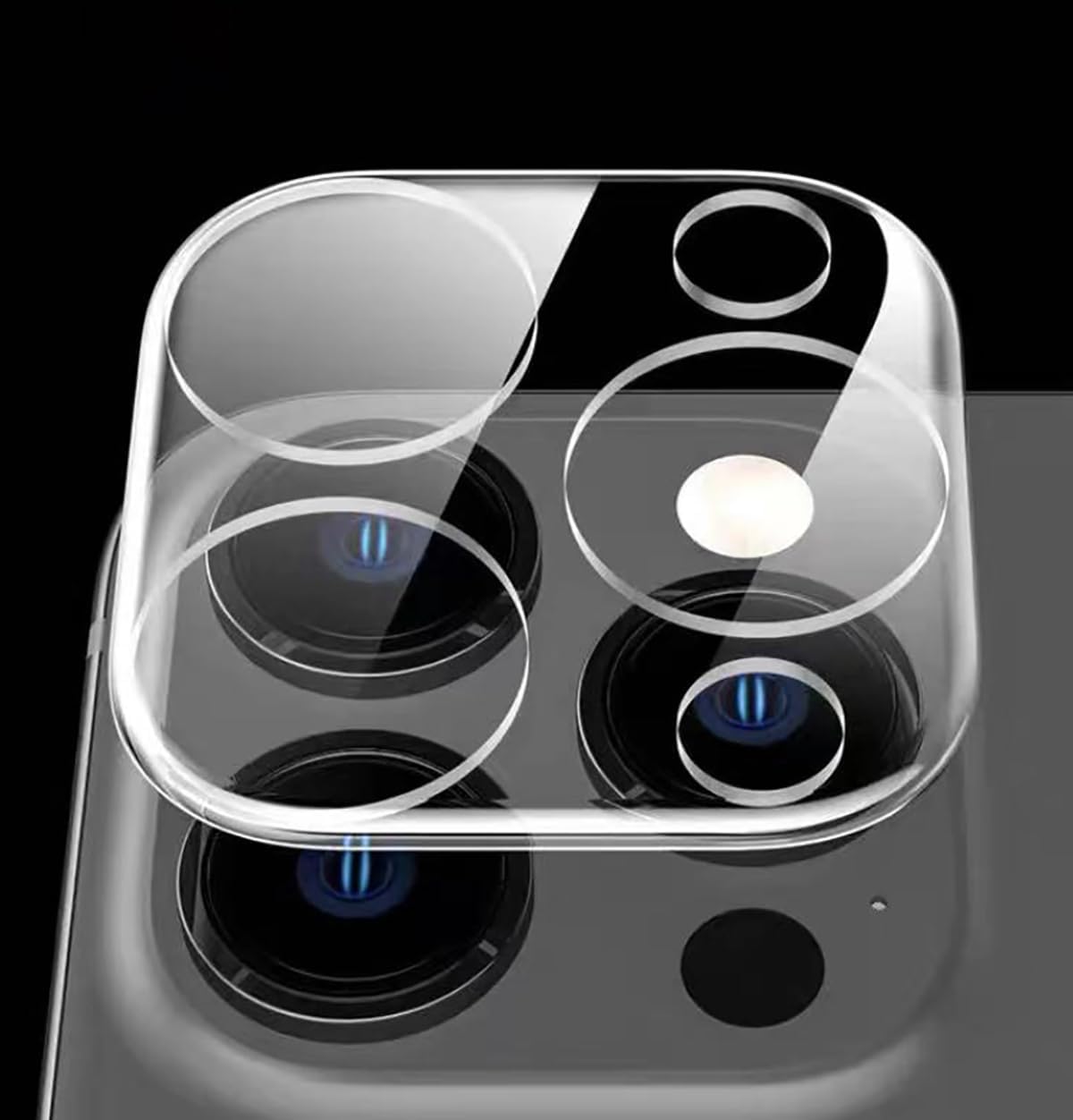 for iPhone 16 Pro | 16 Pro Max - 2x Tempered Glass Camera Lens Protection Cover