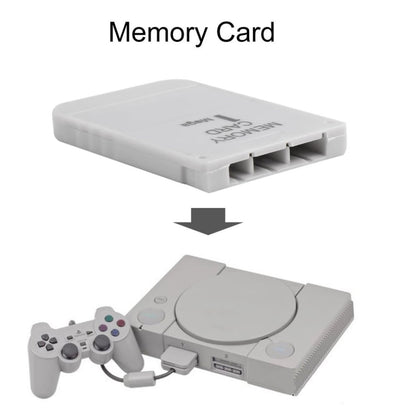 for Sony Playstation 1 | PS1 | PS One | PSX - 1MB Memory Card (15 Blocks) | FPC