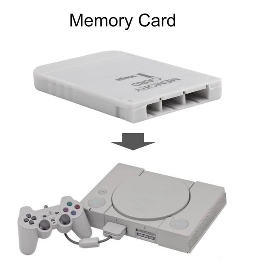 for Sony Playstation 1 | PS1 | PS One | PSX - 1MB Memory Card (15 Blocks) | FPC