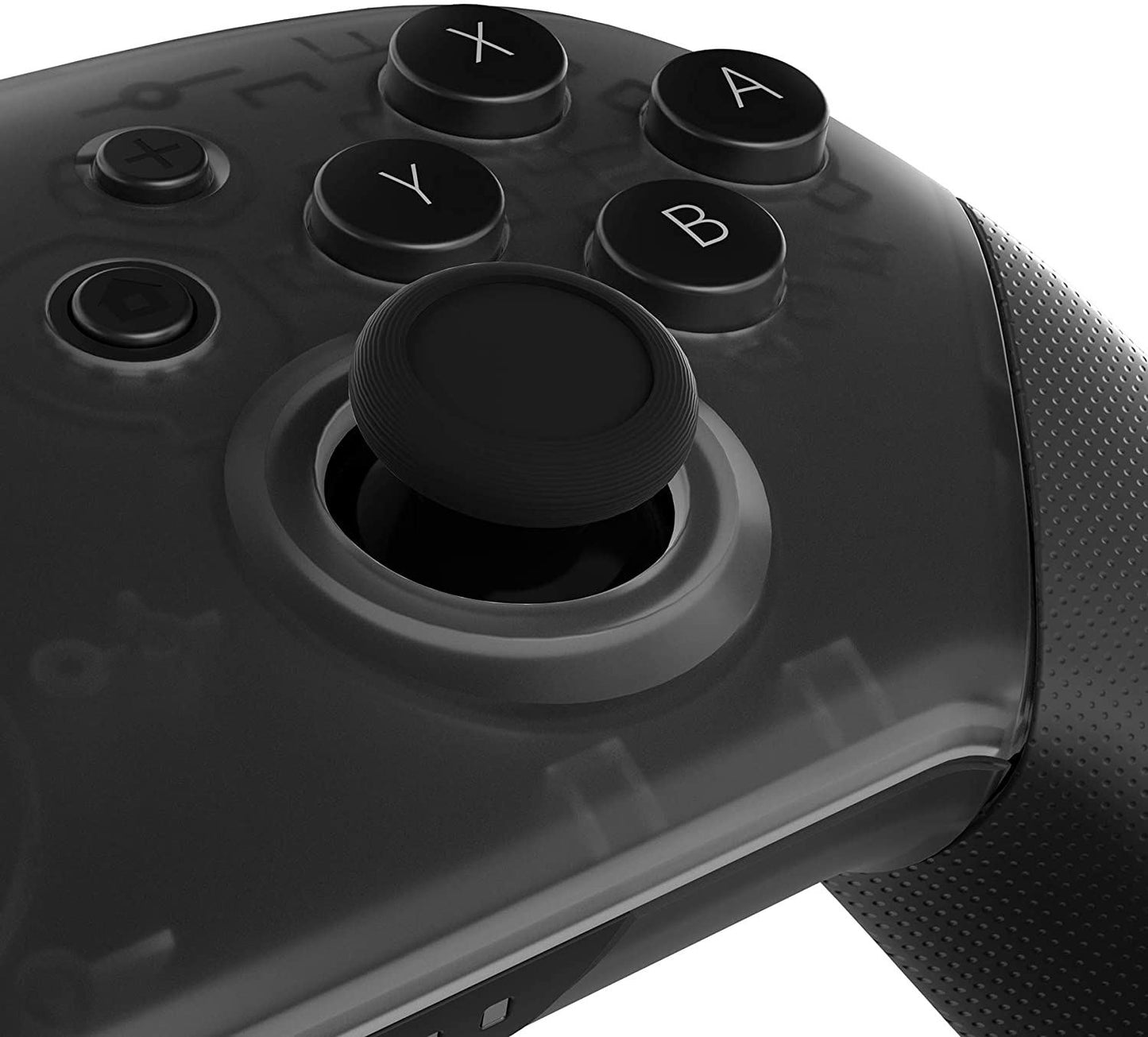 for Nintendo Switch Pro Controller - 2x Black Replacement Analog Thumb Stick