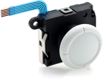 for Nintendo Switch | Lite | OLED - 2x White Analog Thumb Stick Joystick | FPC