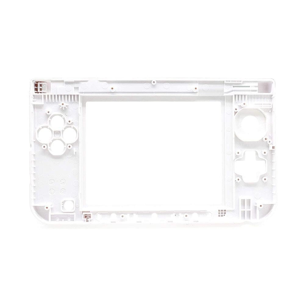 for Nintendo 3DS XL - White Mid Hinge Frame Housing Shell Part | FPC