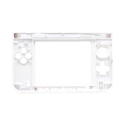for Nintendo 3DS XL - White Mid Hinge Frame Housing Shell Part | FPC