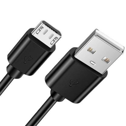 For Sony PS4 Controllers - Black Micro USB Charging Lead Charger Cable 1m