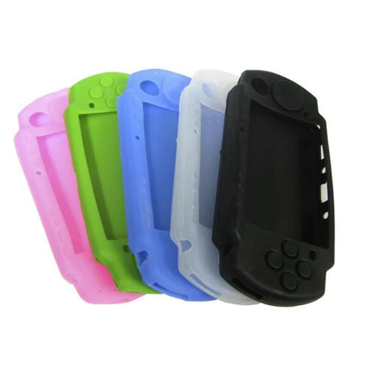 for PSP 2000 3000 Series - Soft Silicone Rubber Bumper Protective Case Cover