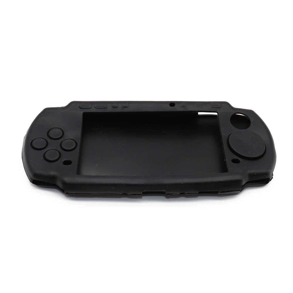 for PSP 2000 3000 Series - Soft Silicone Rubber Bumper Protective Case Cover
