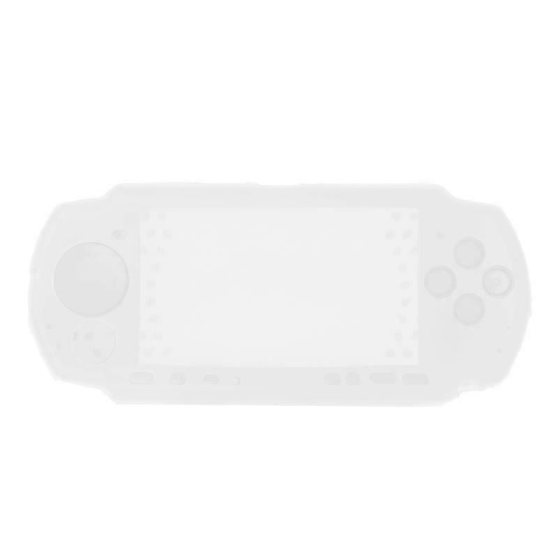 for PSP 2000 3000 Series - Soft Silicone Rubber Bumper Protective Case Cover