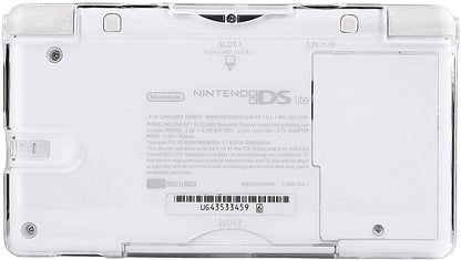 for Nintendo DS Lite - Clear Snap On Hard Protective Shell Armour Case Cover