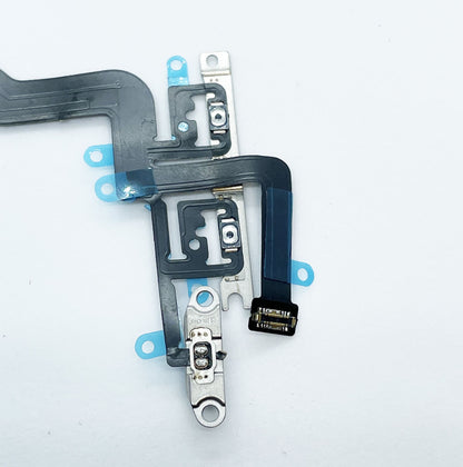 for iPhone 12 Mini - Power Volume Mute Button Switch Flex Cable with Metal | FPC