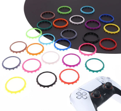 for Sony PS5 Controllers - 2x Thumb Stick Trim Accent Rings | FPC