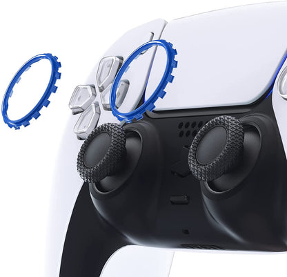 for Sony PS5 Controllers - 2x Thumb Stick Trim Accent Rings | FPC