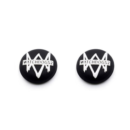 for PS5 / PS4 / Xbox One / Series X|S - 2x Rubber Silicone Thumb Stick Grip Caps