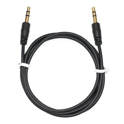 1m Black AUX Cable 3.5mm Jack Male to Male Stereo Audio For Car MP3 iPod | FPC