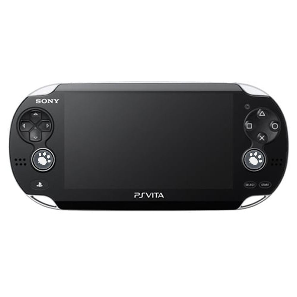 for Sony PSP & PS Vita - 2x Cat Paw Silicone Thumb Stick Cover Cap Grips | FPC
