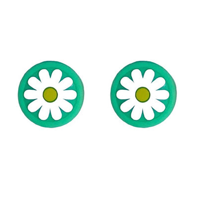 for Nintendo Switch | Lite | OLED - 2x Flower Animal Crossing Thumb Grip Covers