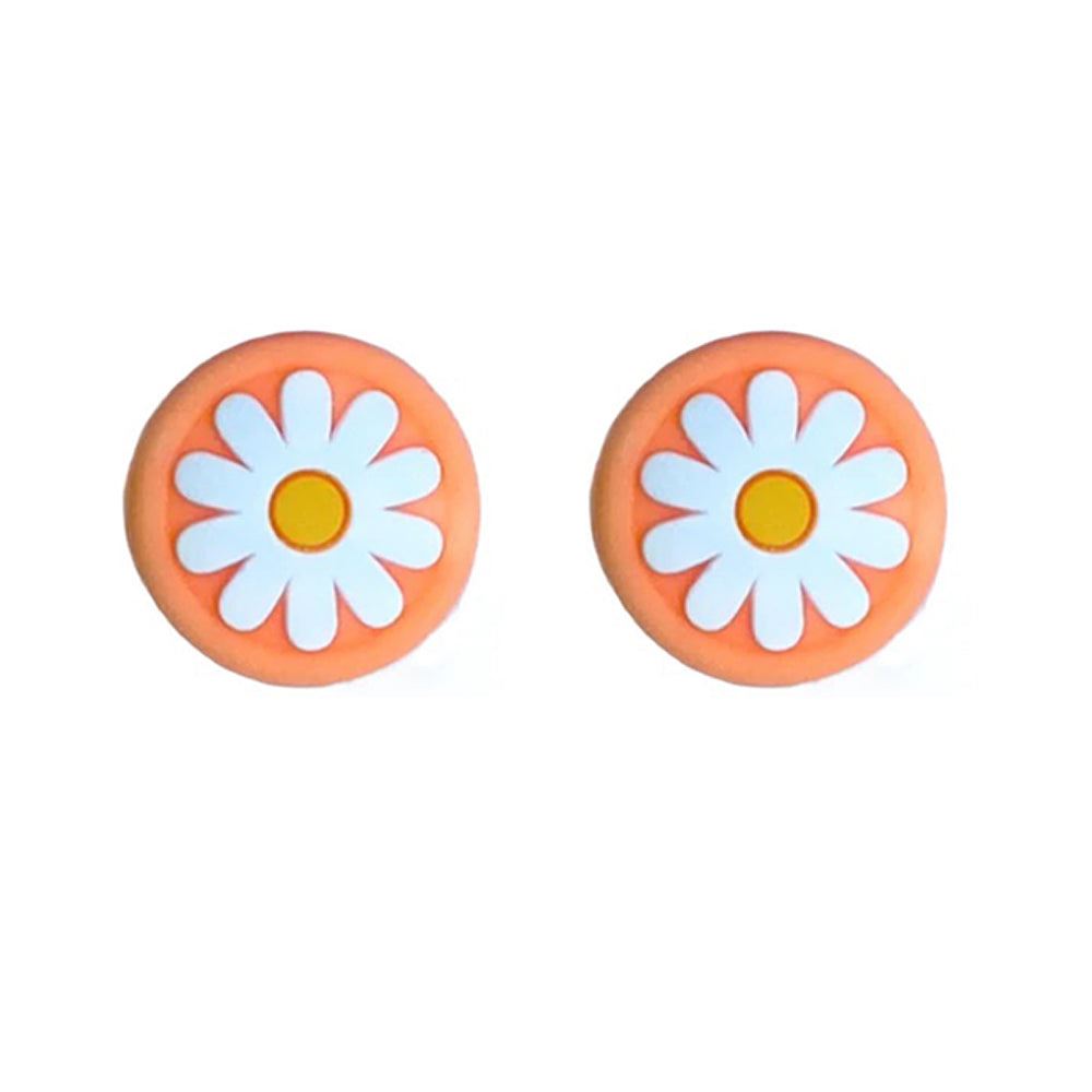 for Nintendo Switch | Lite | OLED - 2x Flower Animal Crossing Thumb Grip Covers