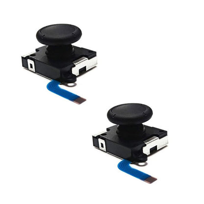 for Nintendo Switch | Lite | OLED - 2x Black Analog Thumb Stick Joystick | FPC