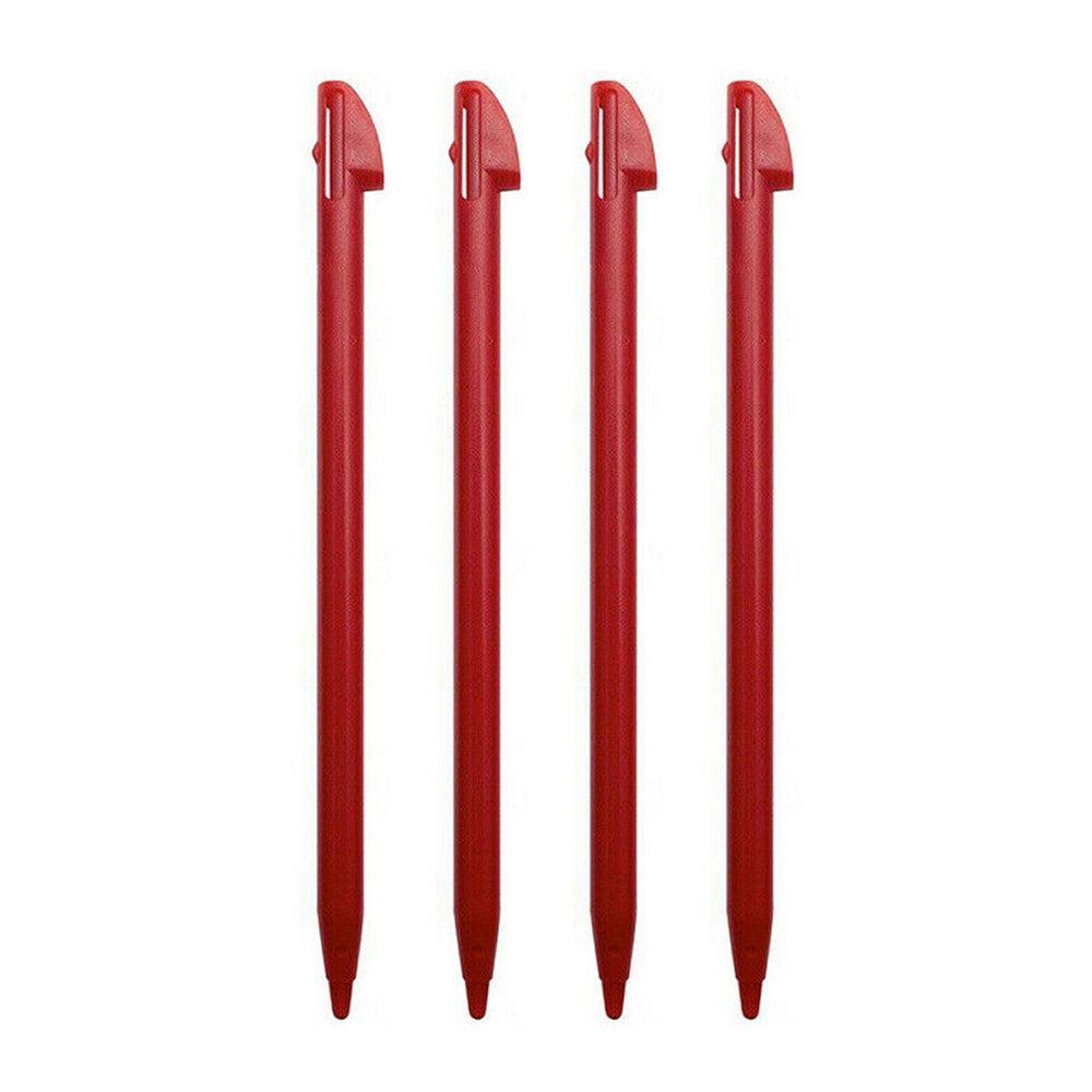 for Nintendo 3DS XL (Older version) - 4 Red Replacement Touch Stylus Pens