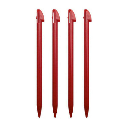 for Nintendo 3DS XL (Older version) - 4 Red Replacement Touch Stylus Pens