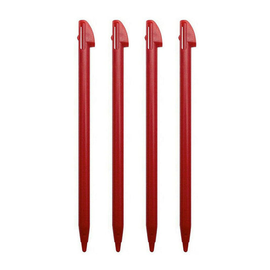 for Nintendo 3DS XL (Older version) - 4 Red Replacement Touch Stylus Pens