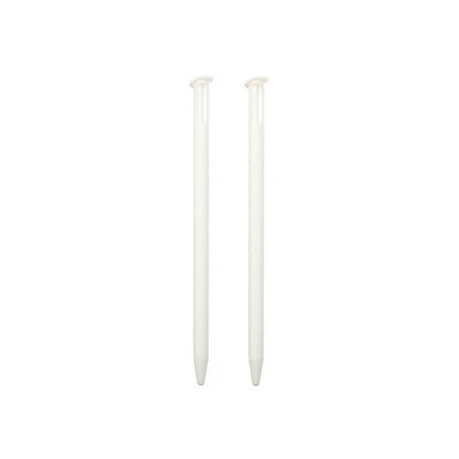 for Nintendo NEW 3DS - 2 White Small Replacement Touch Stylus Pens | FPC