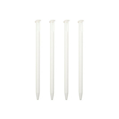 for Nintendo NEW 3DS - 4 White Small Replacement Touch Stylus Pens | FPC