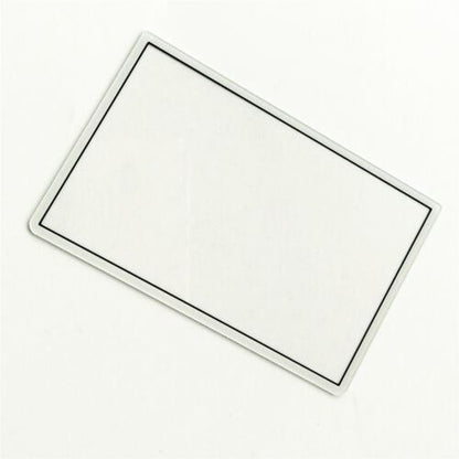 for Nintendo 3DS XL (Older) - White Plastic Upper Screen Outer Lens Cover | FPC