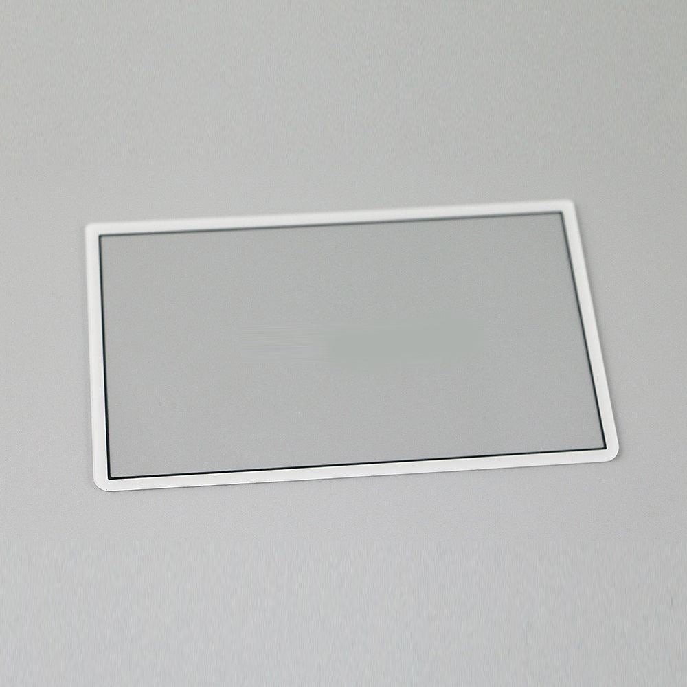 for Nintendo 3DS XL (Older) - White Plastic Upper Screen Outer Lens Cover | FPC