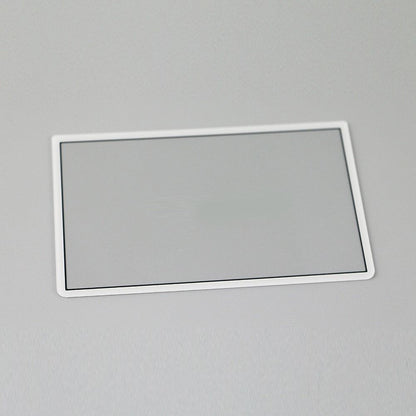 for Nintendo 3DS XL (Older) - White Plastic Upper Screen Outer Lens Cover | FPC