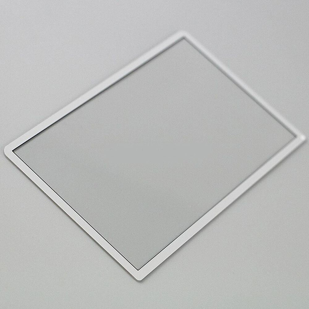 for Nintendo 3DS XL (Older) - White Plastic Upper Screen Outer Lens Cover | FPC