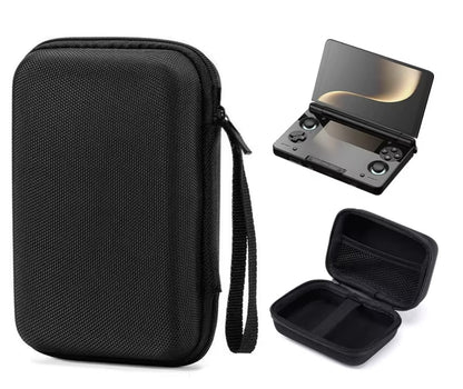 for AYN Thor - Portable Nylon Hard Travel Carry Pouch Protective Storage Case