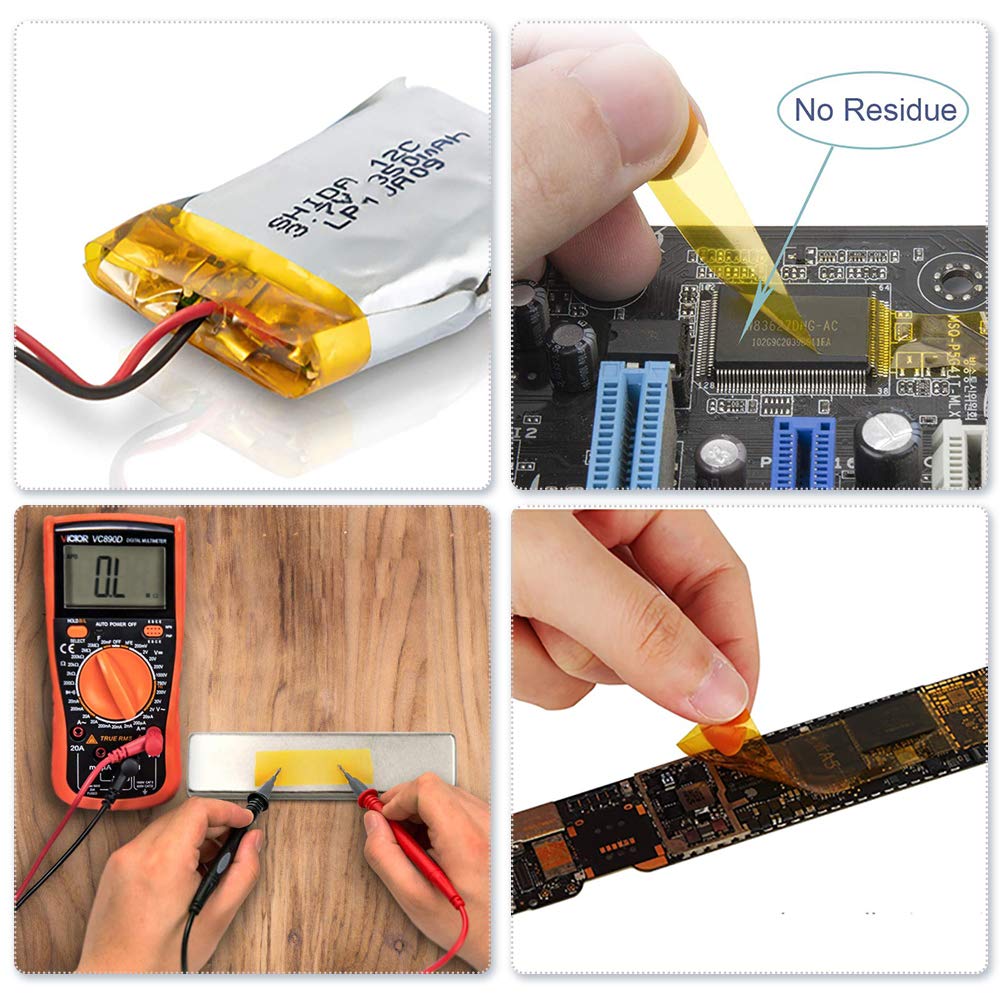 Thermal Kapton Polyimide Tape Heat Resistant Adhesive Insulation | FPC